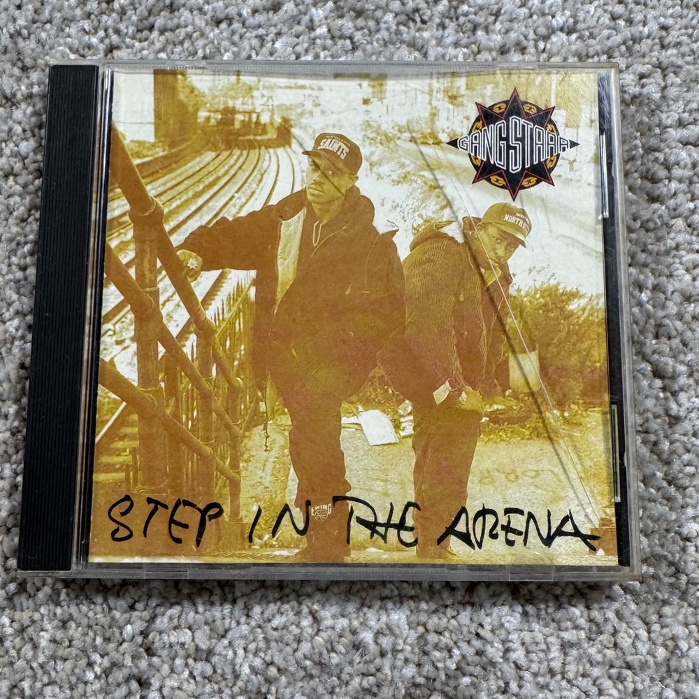 Gang Starr Step In The Arena CD 1990 Chrysalis Hip Hop DJ Premier Guru F2 21798